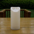iZAN 1PCS Battery Operated Flameless LED Candle with Timer Outdoor Waterproof Flickering Decorative Light for Halloween Thanksgiving Christmas Hom...