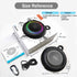 Bluetooth Shower Speaker Waterproof | Small Portable Bluetooth Speaker Wireless with Clip | Powerful Bass and Louder Volume | Colorful Lights and ...