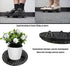S-SNAIL-OO 2/4PCS Plant Level Pot Elevator, Heavy Planter Holder Potted Plant Stand, Diameter 8/12/16inch Root Controller Chassis Drainage and Ven...