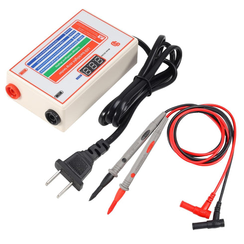 LED Light and TV Backlight Tester with Gold Plated Pin and Power Cable 0-300V (0-300V 30mA) Adaptive Voltage LED Strip Lamp Beads Repair Testing T...