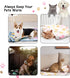 3 Pack Dog Blankets for Large Medium Small Dogs, Super Soft Warm Fluffy Flannel Pet Blanket for Puppy, Black, Grey, and White Cat Blanket, 23 * 16...