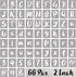 BAMIDELE 2 Inch Letter Stencils and Numbers, 66 Pcs Reusable Plastic Alphabet Symbol Interlocking Drawing Template Kit for Painting on Wood, Wall,...
