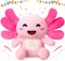 10 Inch Pink Axolotl Plush Soft Cute Stuffed Animal Plush Pillow Kawaii Birthday Gifts for Kids Girls Party Favor Bedroom Home Decor...