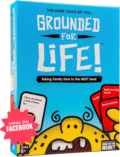 WHAT DO YOU MEME? Grounded for Life - The Ultimate Family Night Game - Family Card Games for Kids and Adults Family...