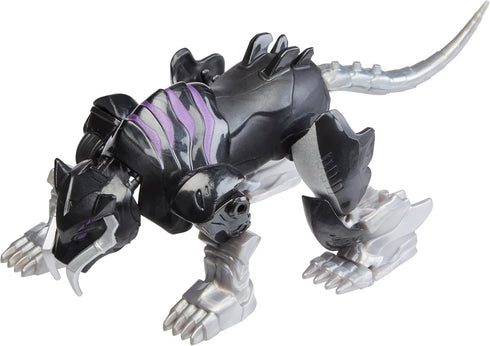 Marvel Mech Strike Mechasaurs, 4-Inch Black Panther with Sabre Claw Action Figures, Super Hero Toys for Kids Ages 4 and Up...