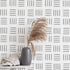 Mudcloth Stripe Boho Stencils for Painting On Wall Large Modern Minimalist Pattern Paint Templates for Wood Brick Floor Tile Furniture Canvas Pape...