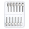 PATIKIL 10Ga x 0.5 Inch Stainless Steel Dispensing Needle Tips, 12Pcs Metal Glue Needle Tube Blunt Tips Luer Lock for Thick Glue Ink Lab, Silver...