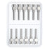 PATIKIL 10Ga x 0.5 Inch Stainless Steel Dispensing Needle Tips, 12Pcs Metal Glue Needle Tube Blunt Tips Luer Lock for Thick Glue Ink Lab, Silver...