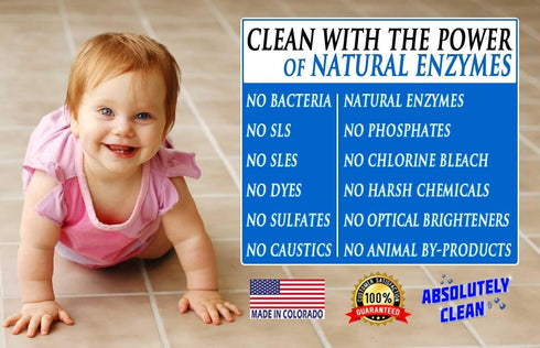 FAST GROUT CLEANER! - Professional Strength, Natural Enzyme Formula - Fast Acting, Fume Free - USA Made (16oz Cleans Up To 250 sq ft)...