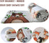 Woodland Baby Monthly Milestone Blanket, Woodland Animals Baby Growth Chart Monthly Blanket, Watch Me Grow Baby Woodland Forest Nursery for New Mo...