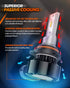 SEALIGHT 9145 H10 Yellow LED Fog Light Bulbs, 13,000LM 600% Brightness 9045 H10 Led Bulb Yellow Fog Lamps, 3000K Amber Strong Penetration 9140 904...
