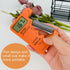 Battery Tester Checker, Universal Battery Tester for AA AAA C D 9V 1.5V, Small Volt Checker for All Batteries - Orange Color...