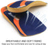 Arch Support, RooRuns 3/4 Orthotic Shoe Inserts for Over-Pronation, Plantar Fasciitis, Heel Pain Relief, High Arch Support Insoles for Men and Wom...
