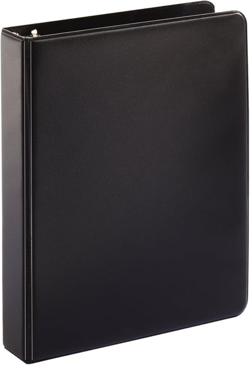 Tops Cardinal Mini Round Ring Binder, 1-Inch, 8-1/2-Inch x 5-1/2-Inch, Black (07201)...