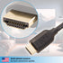 valonic HDMI Cable - 6.5 ft, 4k, Full HD, ARC, high Speed, Ultra HD, ethernet - for TV, PS4, Xbox, 30 AWG, Black...