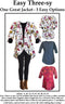 CNT Pattern Co Easy Three-sy Jacket pattern...