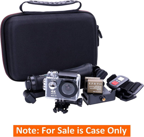 L LTGEM Camera Travel Case Compatible with AKASO EK7000 / EK7000 Pro / V50 / V50X / Brave 7 / Brave 7 LE/Brave 4 / Brave 4 Pro/Brave 4 Elite Camer...