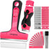 Razor Blade Scraper Tool, 2Pcs Pink Razor Scraper with 40Pcs Replacement Blades, Glass Scraper for Removing Decals, Tint, Stickers, Labels, Caulk,...