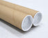 MagicWater Supply Mailing Tube - 1.5 in x 9 in - Kraft - 2 Pack - for Shipping and Storage of Posters, Arts, Crafts, and Documents...