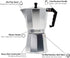Primula Classic Stovetop Espresso and Coffee Maker, Moka Pot for Italian and Cuban Café Brewing, Greca Coffee Maker, Cafeteras, 9 Espresso Cups, S...