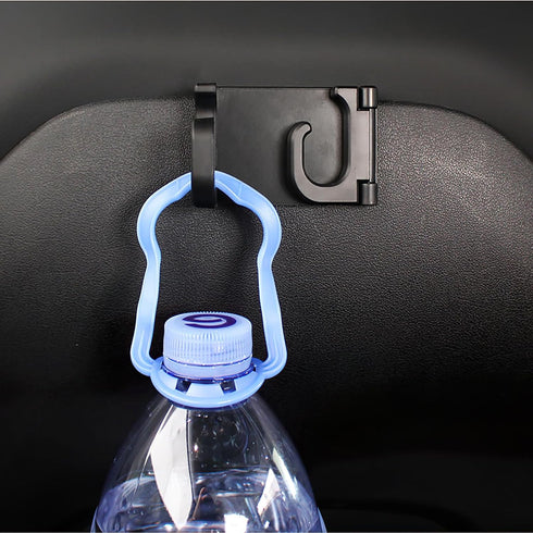 OATSBASF Seat Back Hooks for Tesla Model 3 Model Y 2017-2024, Headrest Foldable Hooks Car Bag Hook Stylish Back Seat Hanger Designed for Tesla Mod...