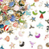 WOCRAFT 120pc Assorted Enamel Bracelet Marine Life Sea Ocean Charms for Jewelry Making Crafts DIY Necklace Bracelet Keychain Crafting Charms Kit (...