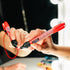 Carmel Glass Paint Marker Medium Tip (White, Medium Tip)...