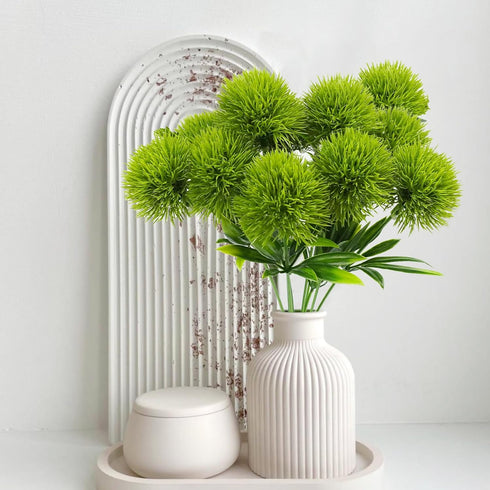 Uieke 10 Pcs Dandelion Artificial Flowers, Artificial Flowers for Decoration Fake Plants Bouquet Plastic Flowers for Home Decoration Wedding Decor...