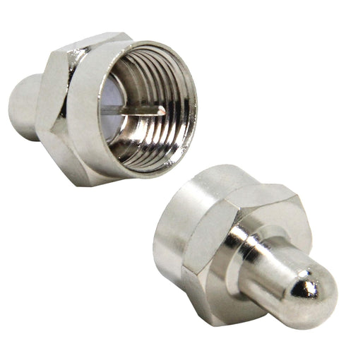 F Termination Cap, Coax Terminator, 20 Pack, 75 Ohm Terminator for Ports on Splitter, AMP, Coaxial Cable, TV Antenna, Wall Plates...