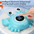 Baby Bath Thermometer,Newborn Swimming Safety Toy Thermometer,Bathtub Water Thermometer,Large Eyed Crab Toy Floating Water Temperature Gauge Baby ...
