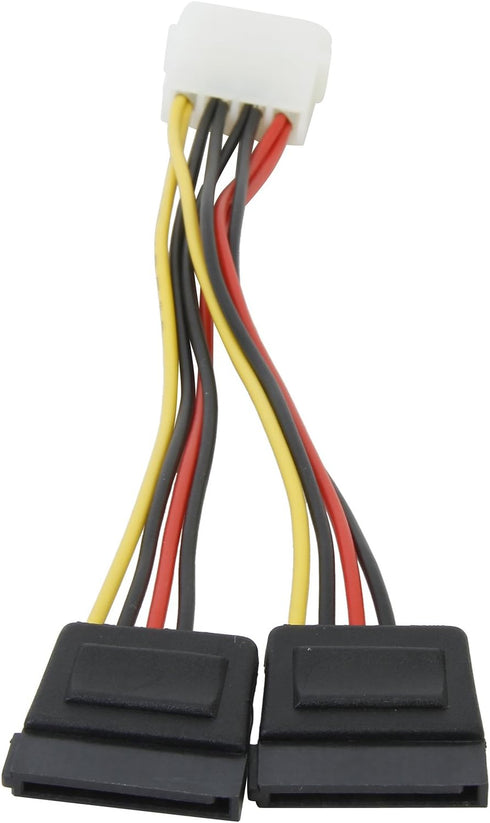 Nippon Labs POW-S6800-6IN 5.25 Male to SATA x 2internal DC Adaptor Cable...