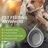 Dog Bowl Pet Travel Collapsible Bowls 2 Pack, Portable Foldable Cats Dogs Water Dish Puppy Bowl for Walking Parking Traveling, Silicone One-Piece ...