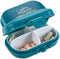 Daily Pill Organizer - (Pack of 2) Small AM PM Pill Organizer - Cute 4 Compartment Pill Organizer 2 Times a Day Case Box...