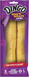 Dingo Wag'n Wraps Jumbo Rawhide for Large Dogs, 2-Count...