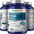 NusaPure PQQ Supplement 40 mg, 120 Veggie Capsules, Non-GMO, Pyrroloquinoline Quinone Disodium Salt, Bioperine...