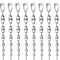 Hestya 15 Pieces Bird Repellent Reflective Scare Rods Bird Strike Prevention for Windows 12 Inch Effective Hanging Bird Repellent Devices to Keep ...