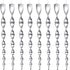 Hestya 15 Pieces Bird Repellent Reflective Scare Rods Bird Strike Prevention for Windows 12 Inch Effective Hanging Bird Repellent Devices to Keep ...