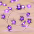 Impress Life Halloween Costume Party Spooky Spider String Lights, 10ft 40 LEDs Battery Operated with Dimmable, Flicker Remote for Porch, Trick or ...