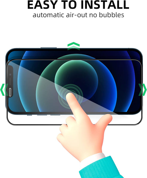 Screen Protector for iPhone (PACK OF 3), 100D Full covered, Premium 9H VIP Ceramic (11 Pro Max/Xs Max 6.5)...