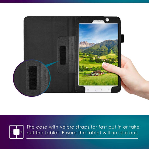 DETUOSI Slim Case for Samsung Galaxy Tab 4 7.0" 2014 (SM-T230/T231/T235), Ultra Thin Lightweight Folio Folding PU Leather Full-Body Protective Tab...