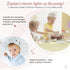Sophie la girafe My Birthday with Sophie|Kids Birthday Decorations Party Supplies For 12 | Plates, Cups, Napkins, Utensils, Invitations, Banner, B...