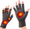 Arthritis Gloves Women Men,Strengthen Compression Gloves to Alleviate Carpal Tunnel,Rheumatoid,Tendonitis, Arthritis Pain Relief Gloves,Fingerless...
