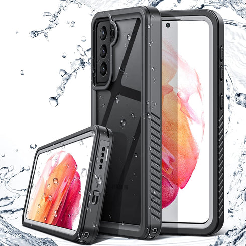 Waterproof Case for Samsung S21,Dustproof Shockproof IP68 Waterproof Case with Screen Protector,Full Body Protective Cover for Samsung Galaxy S21 ...