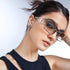 Y2k Sunglasses for Women,Fashion Metal Y2k Glasses,Trendy 2000S Sunglasses Aesthetics Y2k Shades Accessories...