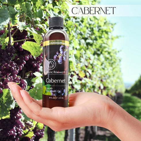 8oz and 2oz Fragrance Oil Set (Two Bottles, one with Dropper) (Pack of 2, Cabernet)...