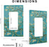 Van Gogh Almond Tree Light Switch Cover Decorative Funny Wall Plate for Room Bedroom Home Deco Standard Size...