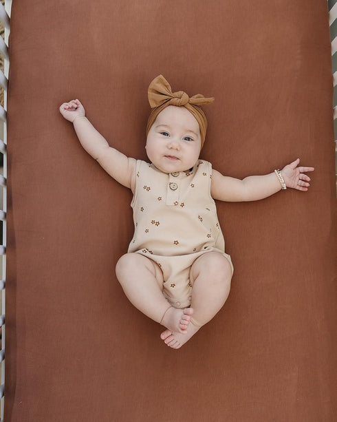 Mebie Baby Stretch Sheet (Rust)...
