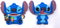 Disney Stitch 3D Foam Magnet Set - Stitch with Tongue and Stitch with Food Magnets - Magnet for Refrigerators and Lockers...