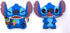 Disney Stitch 3D Foam Magnet Set - Stitch with Tongue and Stitch with Food Magnets - Magnet for Refrigerators and Lockers...