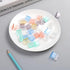 SHIDOW Carl Slide Clip, Paper Clip, Bag Clip, Colorful Plastics Medium Binder Clips for Office (30Pcs)...